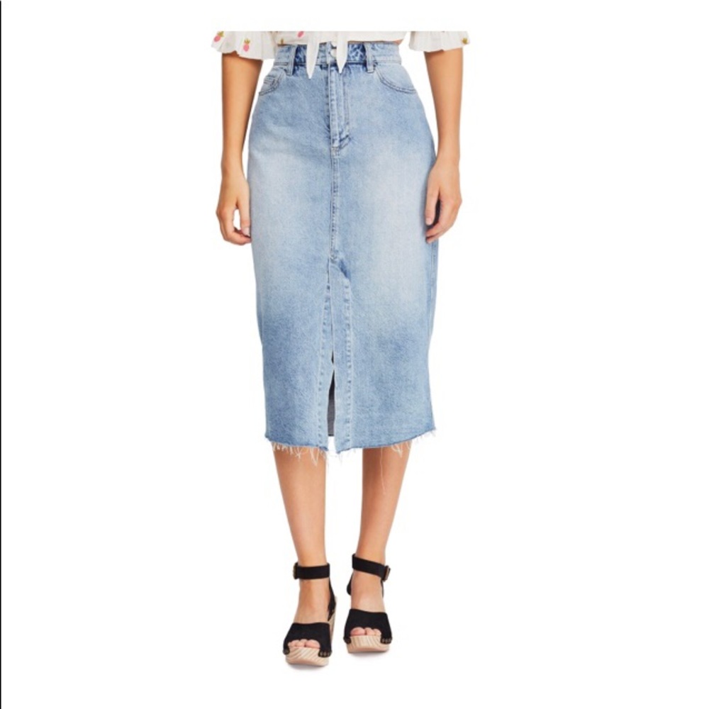 Free People Denim Skirt